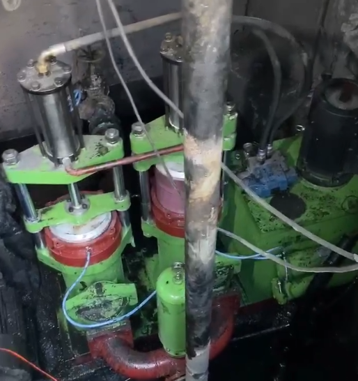 120立方流量節能型柱塞泥漿泵在洗煤廠使用現場 120立方流量節能型柱塞泥漿泵在洗煤廠使用現場