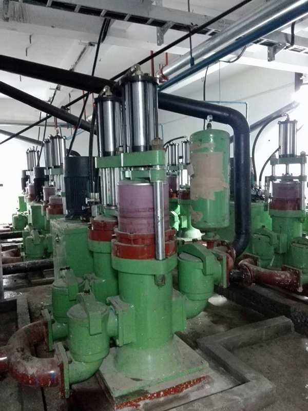 華星柱塞泵洗煤行業客戶現場案例1